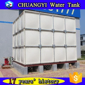 CHUANGYI Produce FRP composite panel water tank for water storage