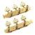 Import Classical guitar knobs tri-integrated winder knobs studs Head Machine quasi-gold all metal tuning peg guitar accessories from China