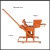 Import Clay Brick Making Machine QMR2-40 Manual Compressed Earth Block Machine For Small Business from China