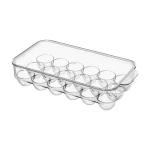 clear plastic egg tray bpa free food kitchen storage Cabinet Organizer fridge quail egg tray container organizer fridge drawer