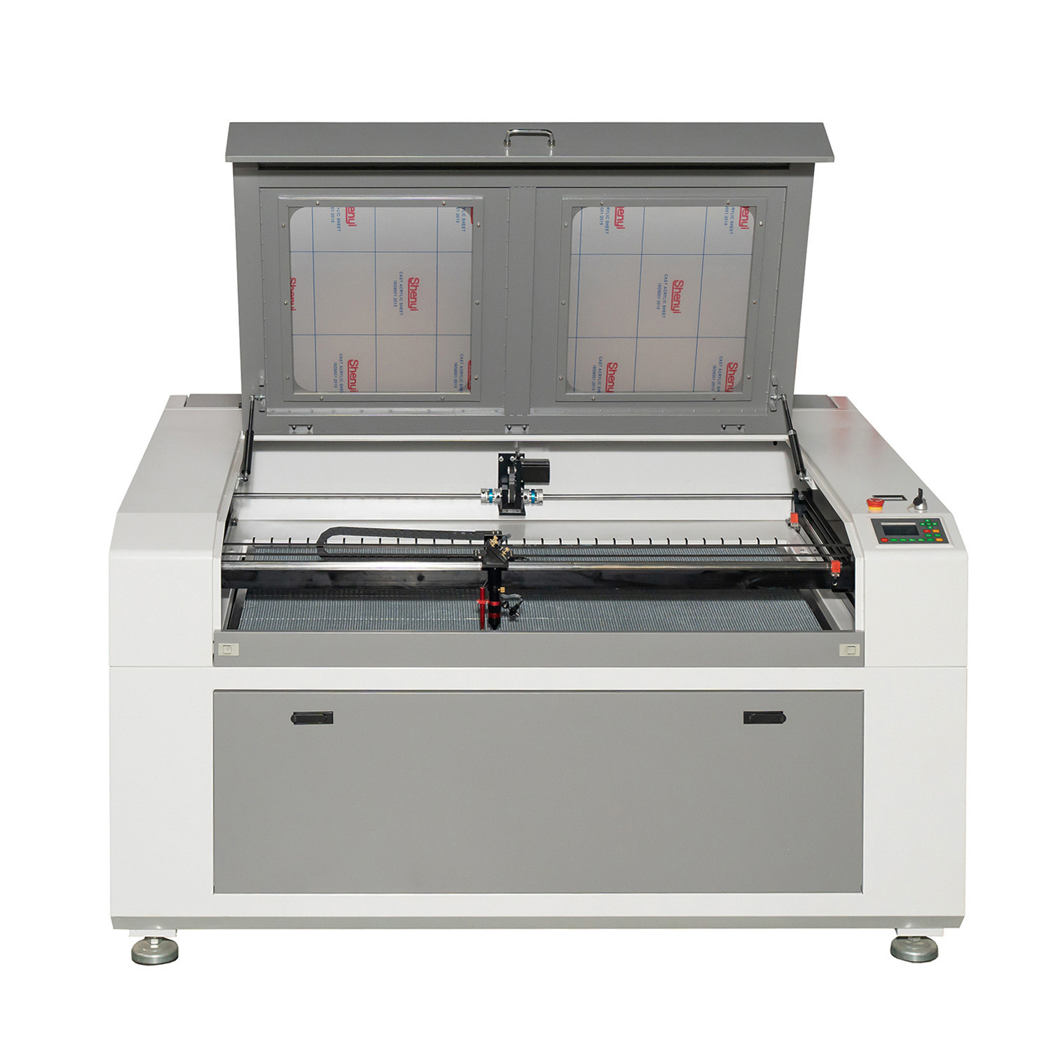 Buy Co2 Laser Mat Board Cutting Machine Edge Knife Machine Laser from Shandong Man Machinery