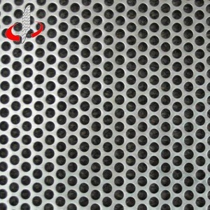 Coated Square Perforated Metal Mesh For Speaker Grille Factory From China