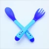 Color Changing Spoon Baby Temperature Color Changing Plastic Spoon And Fork