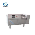 Commercial cold cube chicken  goat meat cutting machine