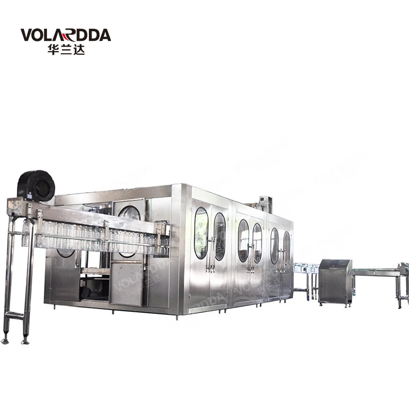 Complete Automatic Plastic Bottle / Pure / Water Full Line  RO Water Treatment System Filling Bottling Production Machine