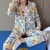 Import Conjunto De Pijama Feminino Long Sleeve Printed Patterned Cartoon Pijama Pyjama Femme WomenS Sleepwear from China