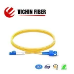 Connecting communication equipment a fiber optic cable