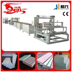 Construction foam board production machine