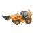 Import Construction machinery front shovel back digger dual purpose backhoe loader from China
