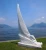 Import contemporary outdoor white marble abstract art stone key carving sculpture for sale from China