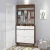 Import Contracted contemporary family wooden vestibular shoe storage cabinet with hanger from China