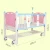 Import Convenient Professional Manufacture Movable Children Hospital Bed Child Care Bed With double cranks from China
