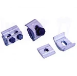 Copper-Aluminum / Aluminum Parallel Groove Clamp for electric power accessories