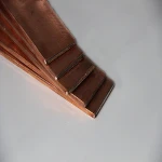 Copperized  steel flat bar