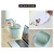 Import Cover Swing Lid household sundries Mini Table Dustbin Waste Bin PP Desktop Trash Can for Office from China