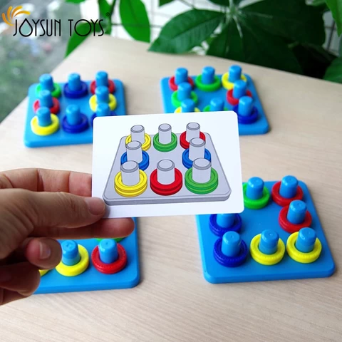 Creative color matching toy parent-child interaction reaction concentration training children early education party board game
