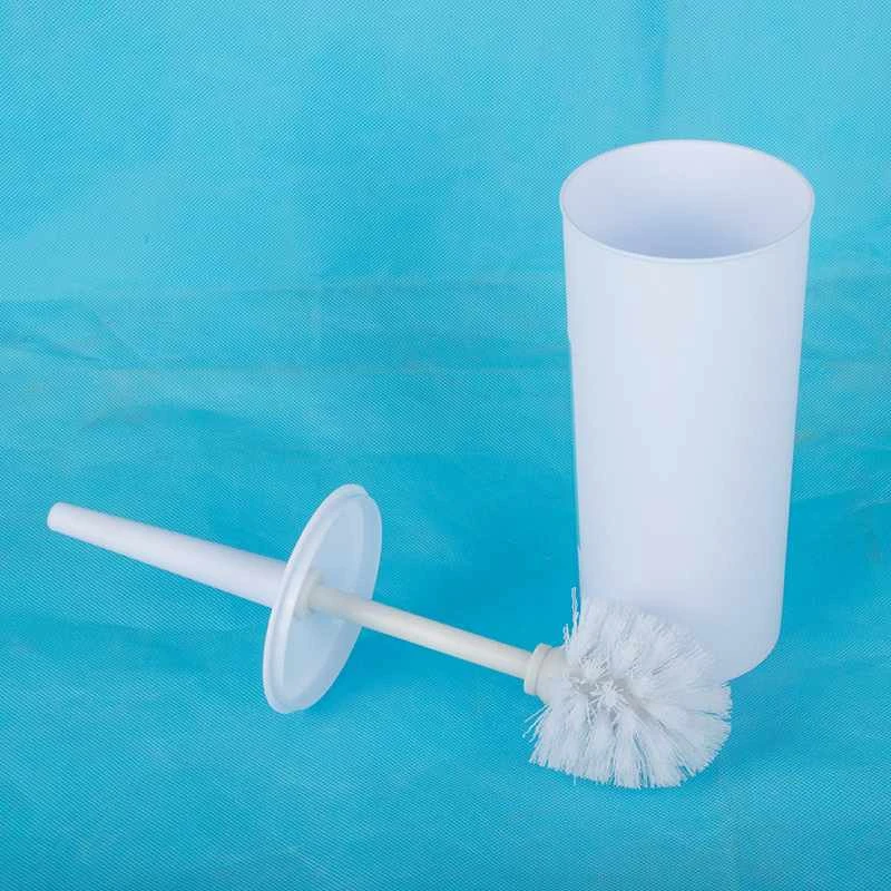 Creative toilet decontamination soft hair toilet brush set without dead angle