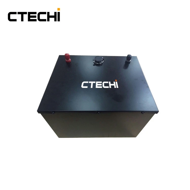 CTECHI 24V 100Ah deep cycle LiFePO4 electric car battery pack solar storage energy system battery pack