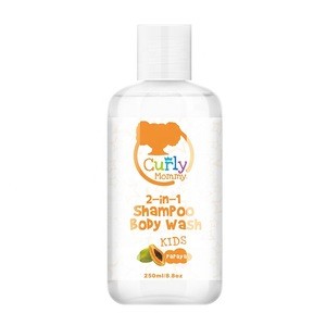 CURLYMOMMY BRANDED Private label moisturizing treatment 2in1 baby shower gel shampoo