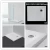 Import Custom free standing bathroom black resin acrylic artificial stone shower tray from China