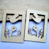 Custom Handmade wood laser cutting  crafts