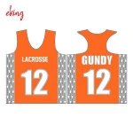 Custom OEM sport lacrosse jersey pinnie training team uniforms