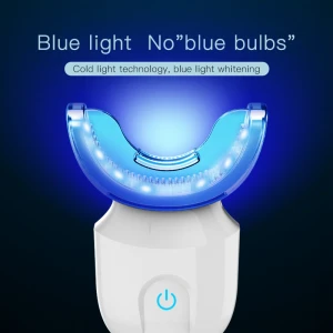 Custom Professional Dental Teeth Whitening Set Portable Electric Dental Whitening Teeth Kit Led Blue Light Teeth Whitening