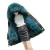 Import Custom raccoon hair ladies coat winter fashion plush velvet fur to   overcome from China