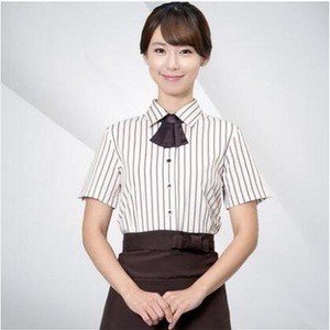 Custom Restaurant Waiter Uniform Korea Style Waitress Uniform
