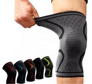 Custom sport comfortable Knee pads Support Elastic Compression Knee Pad Sleeve