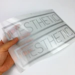 Custom t shirt  plastisol 3d heat transfer film  no minimum designed your own logo