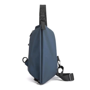 Custom Trending Fashion Designer Casual Waterproof Mobile Phone Chest Mens Shoulder Crossbody Bag