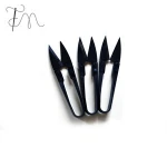 Customer Black Mini Garment Scissor Stainless Steel Cutter Thread Scissor Handle Tailor Scissor