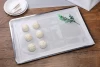Customizable Size Food Grade silicone Square Heat Resistant Silicone Dim Sum Mesh Steamer Mat