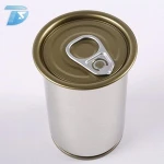 customize press tin can empty round tuna tin cans aluminum tea can