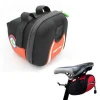 Customize stormproof hard leather bicycle bike saddle seat pack bag