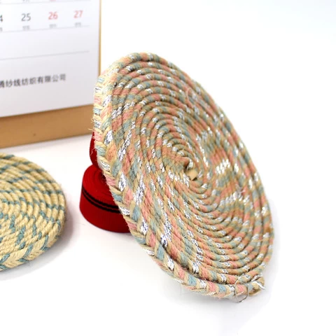 Customized 1mm-20mm Braided Hemp Packaging Decorative Cord Bulk Jute Rope
