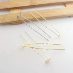 Customized 66mm Handmade Diy Wedding U-shaped Headdress Hair Accessories Comb Pins Hairpin