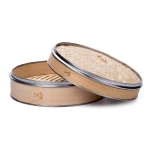 Customized Eco-friendly China Traditional Kitchenware Dim Sum Food Bamboo Steamer