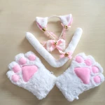 Customized Hair Clips For Women Plush Cute Hair Clips Set Role-playing Props Holiday Christmas Animal Ears Hair Ribbon