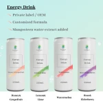 Customized Lemon & Lime Flavored Fruit Energy drink