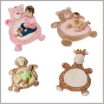 Cute Animals Design Plush Floor Mat for Baby Crawling Gym Baby Play mats