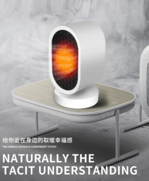 Cute Mini Room Heater Portable Electric Heater With Adjustable Thermostat Fan Heater