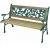 Import Daijia China Brand  outdoor wooden bench 1 piece double seater garden benches from China