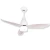 Import Decorative Powerful Celling Fan Remote Control Ceiling Fan With LED Light from China