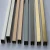 Import decorative stainless steel profile C channel metal  tile trim square section from China