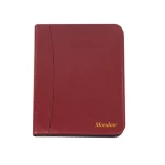 Deluxe PU leather executive file folder business portfolio document organizer