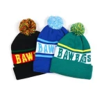 design your own custom 100% Acrylic sport beanie cap wholesale knitted men winter hats