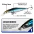 Import Devano hot sale salt water wholesale plastic Sinking Water minnow fishing lures baitsaltwater from China