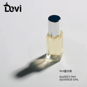 Devi Wholesalers Refillable Empty 9ml 10ml Mini Glass Perfume Tester 3ml perfume oil bottles Sample Perfume Bottle